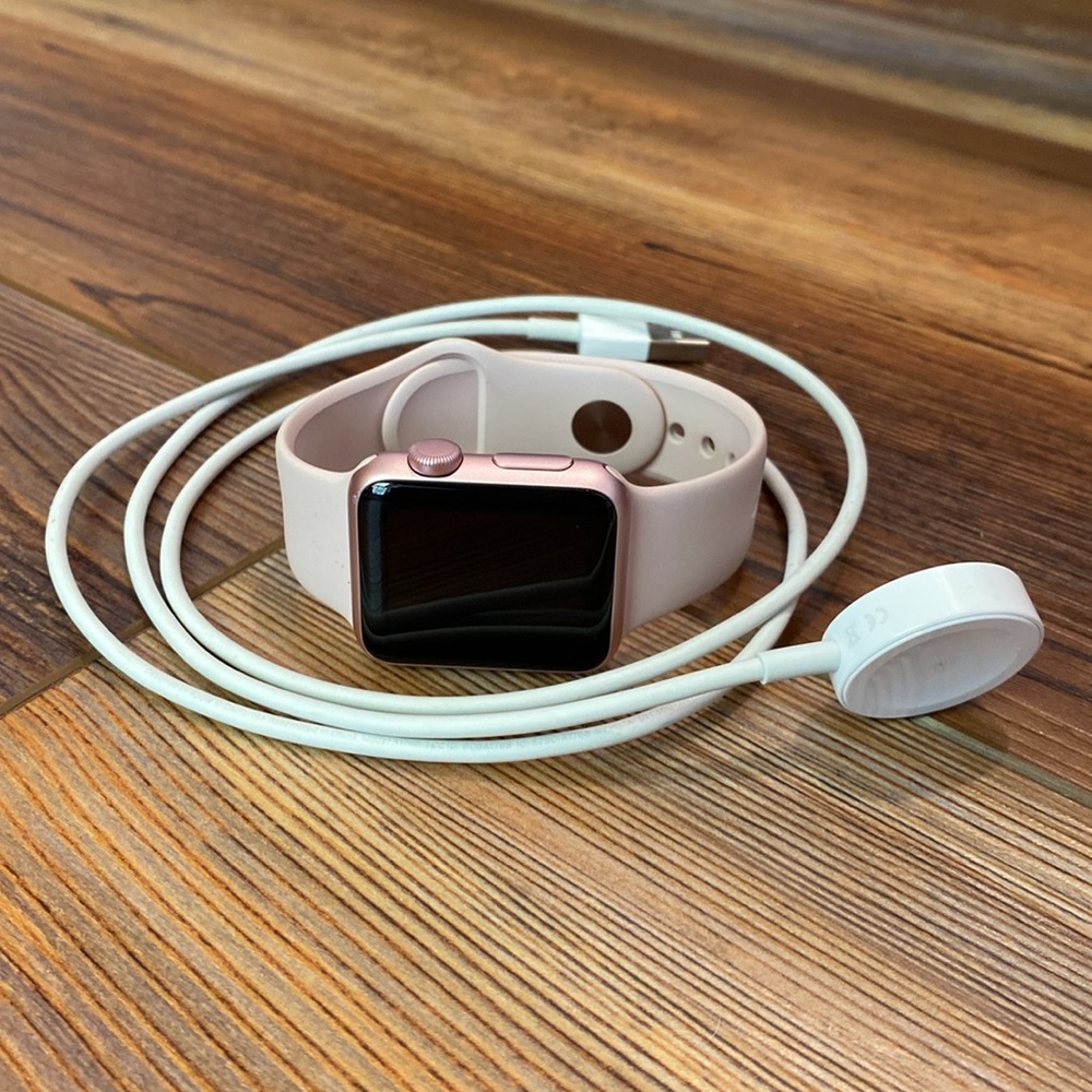 Pink 38 MM Series 1 Apple Watch